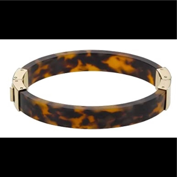 Michael Kors Jewelry - MICHAEL KORS -NWT -Hinged Tortoise Shell Bangle